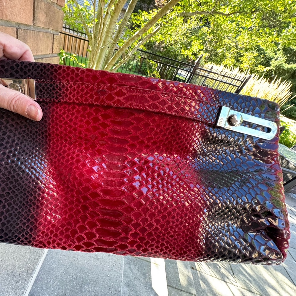 Due Fratelli Black Leather Bag